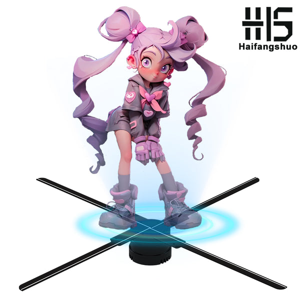 M100cm 3D Hologram Fan – Immersive Display for Large Venues