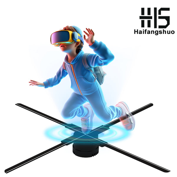 K80cm 3D Hologram Fan – Interactive Content Display with App Control
