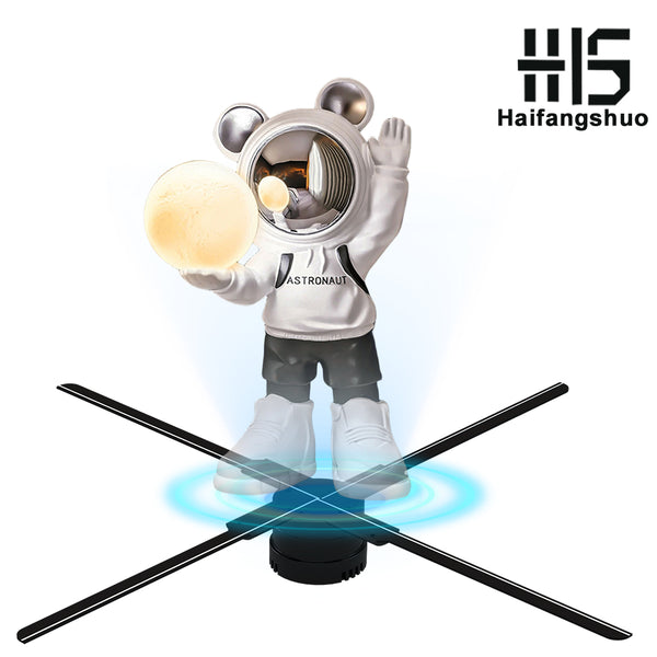 A80cm 3D Hologram Fan – Large-Scale Display with Waterproof Protection